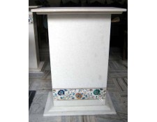 marble inlay dining table top 72x36" WPRE-723601 